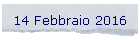 14 Febbraio 2016