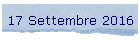 17 Settembre 2016
